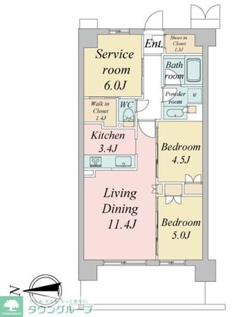 トラープランド蒼麗館の物件間取画像